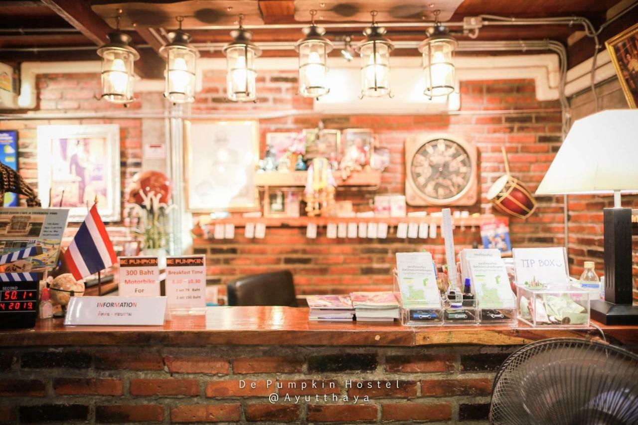 De Pumpkiin Hostel Аюттхая Экстерьер фото
